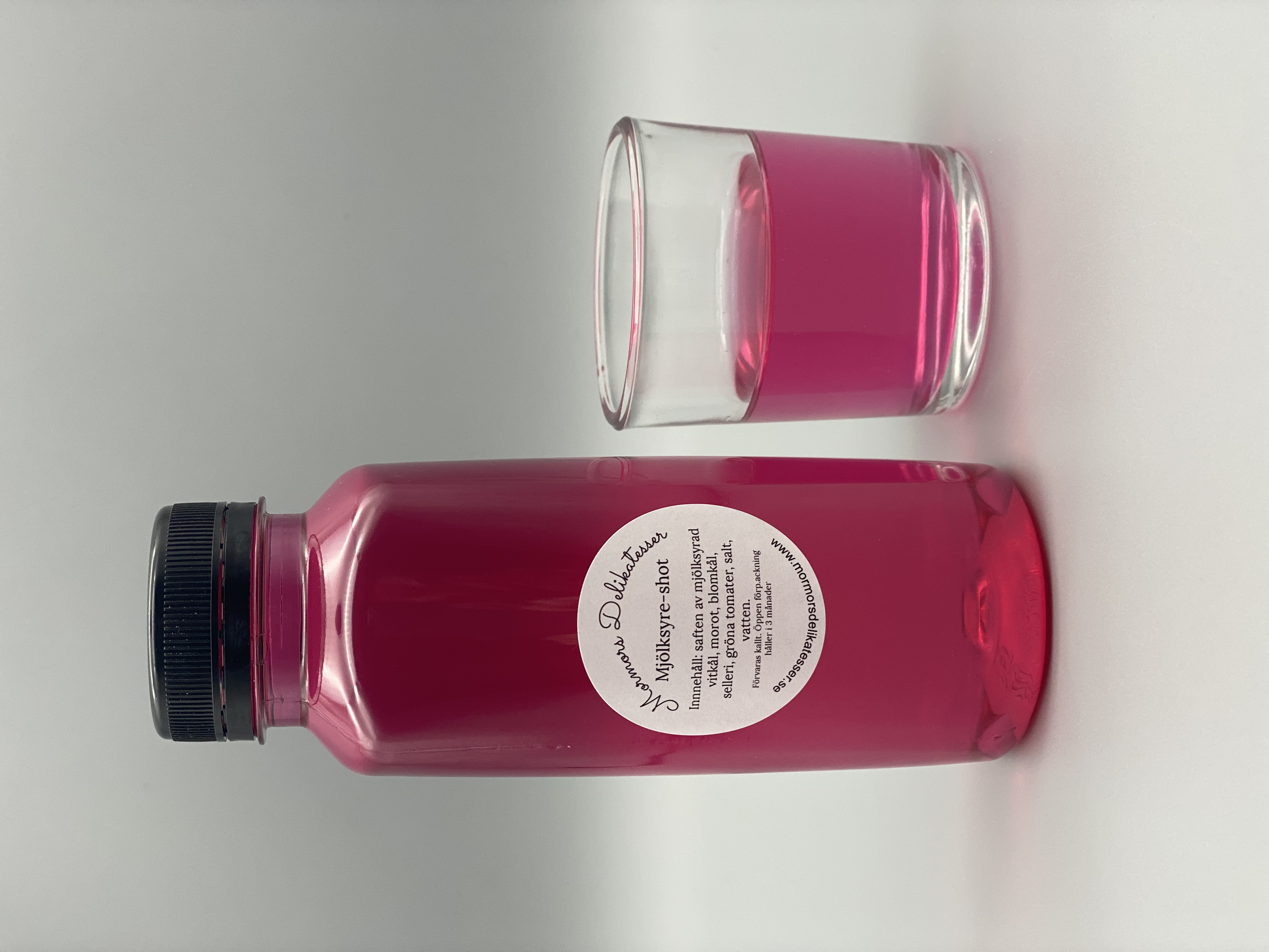 Mjölksyre-shot blandade grönsaker